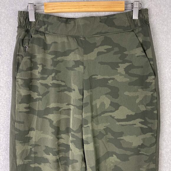 Athleta Womens 10 Brooklyn Textured Lined Jogger High Rise Camo - Picture 2 of 9